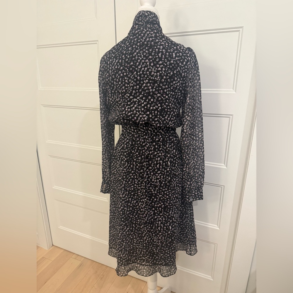 Tristan Black and Pink Long Sleeve Dress - Picture 4 of 7